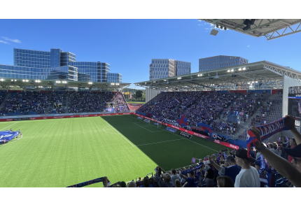 Vålerenga Stadion ved åpningen